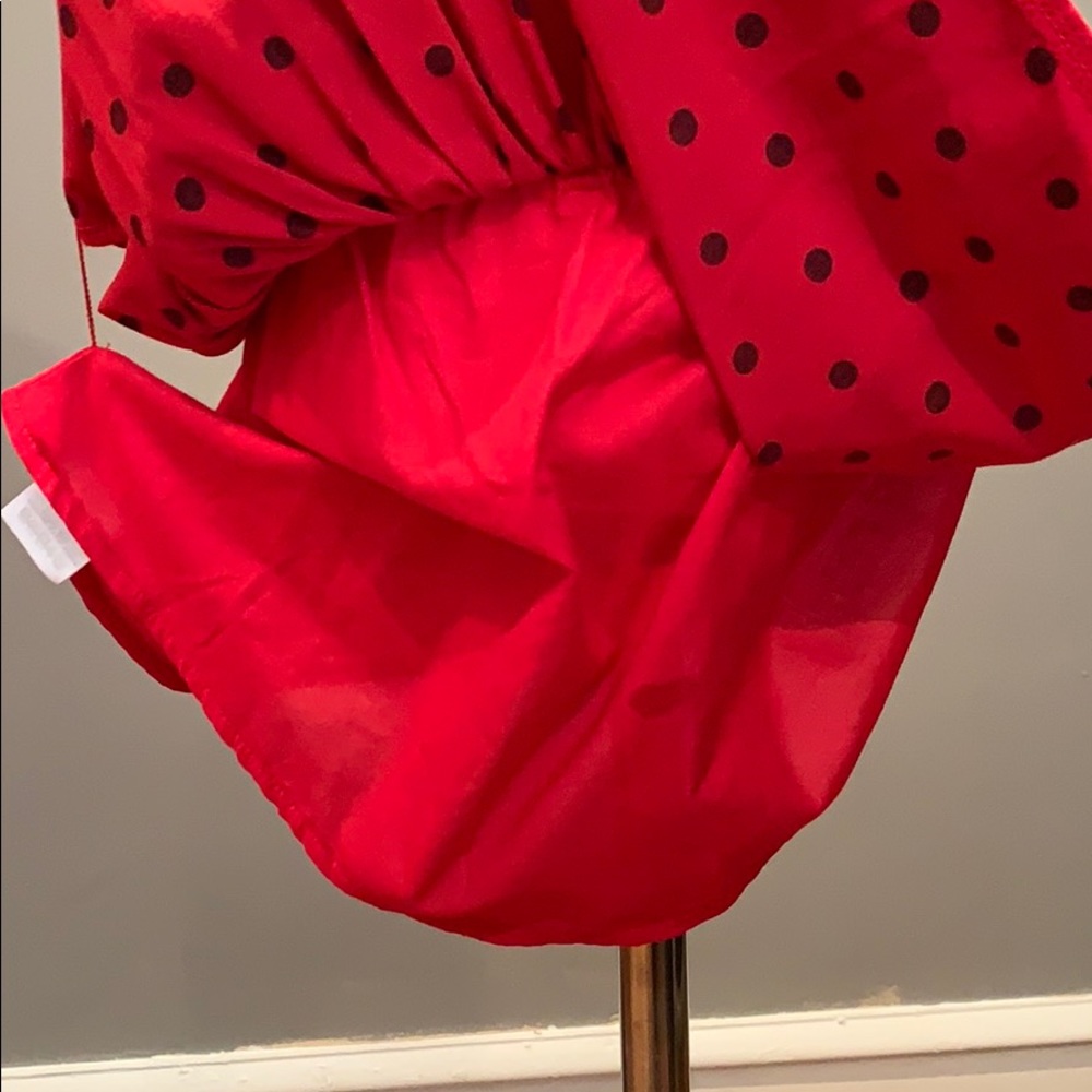 Gap Kids red polka dot skirt size 6/7 - Picture 6 of 7